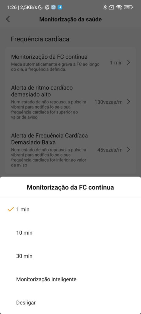 Xiaomi Mi Band 7 smartband cardíaco saúde