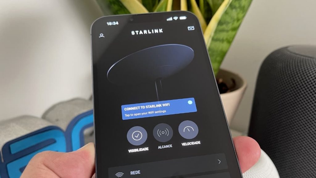 Internet da Starlink poderá chegar ao iPhone e aos dispositivos Android