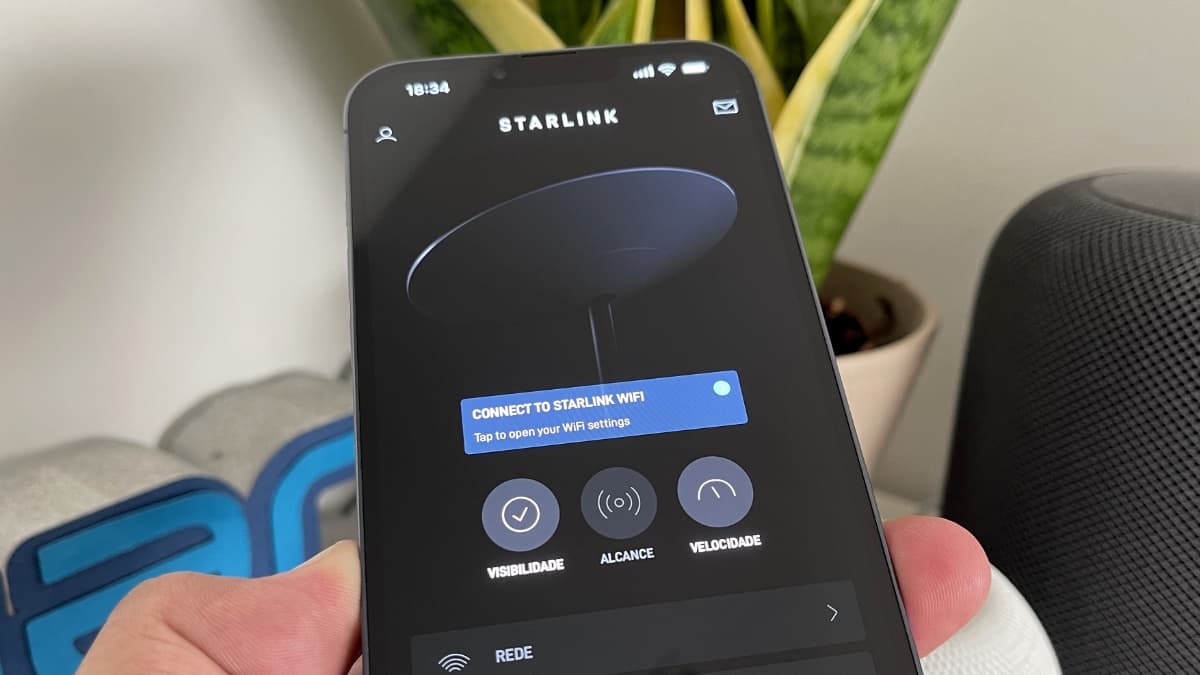 Internet da Starlink poderá chegar ao iPhone e aos dispositivos Android