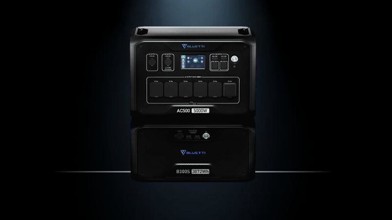 Power Station Bluetti AC500 e B300S – um completo sistema de baterias