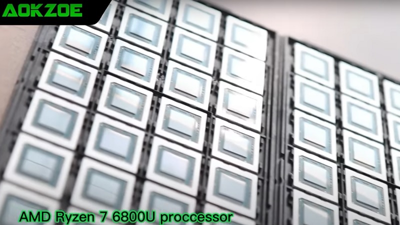 Fundador da consola AOKZOE faz o maior unboxing com 3.520 CPUs AMD Ryzen 7 6800U