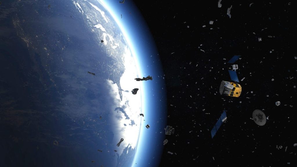 Satélites Starlink ameaçados pelos detritos causados na destruição de satélite russo