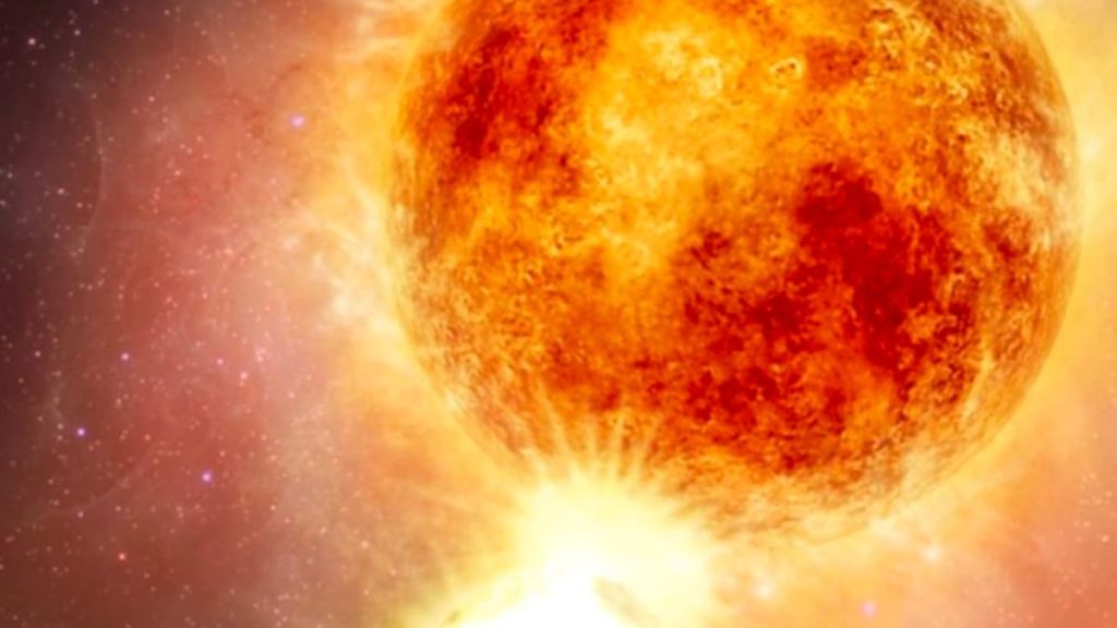 Estrela Betelgeuse está a recuperar depois de um “espirro” gigante