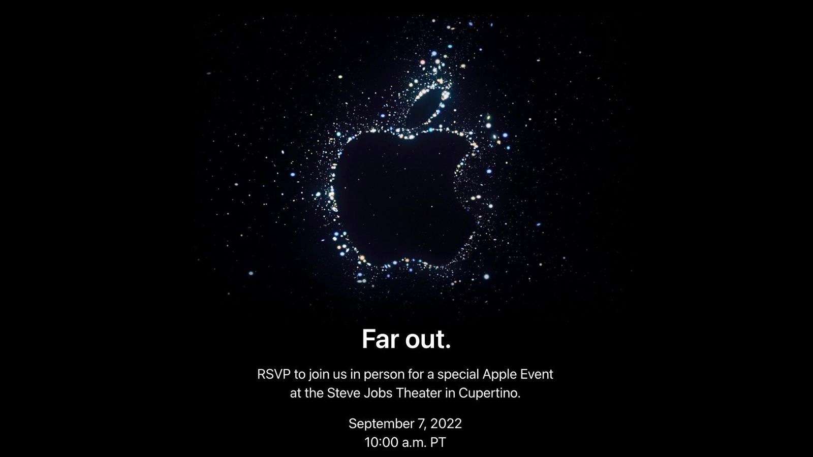 Apple anuncia evento “Far Out” para 7 de setembro. Vem aí o iPhone 14
