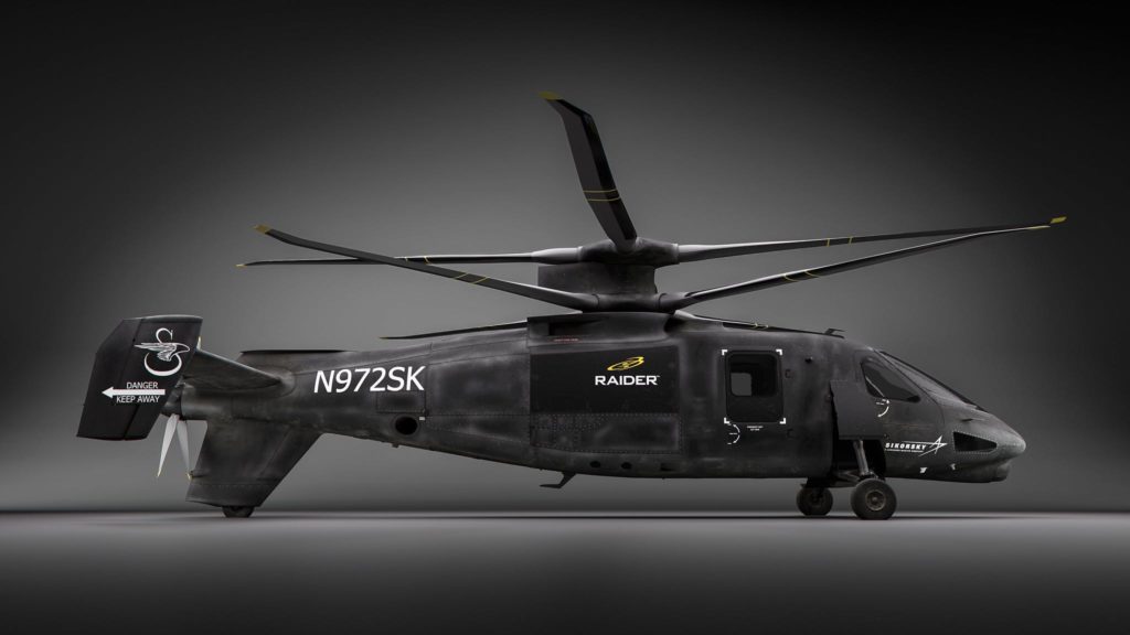 Sikorsky Raider X: Helicóptero de combate mais rápido do mundo