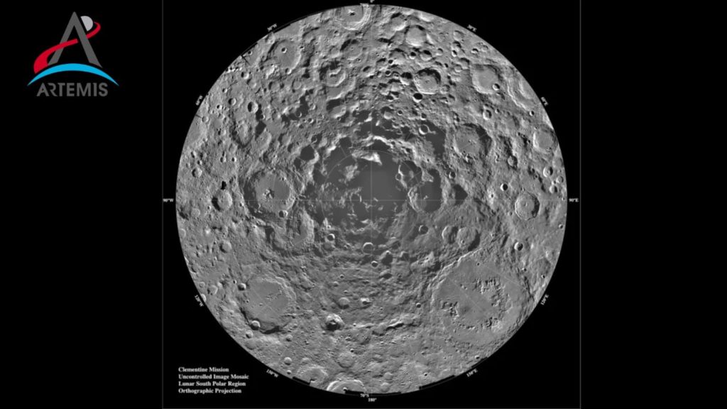 NASA identifica possíveis locais de pouso na Lua para a sua missão Artemis
