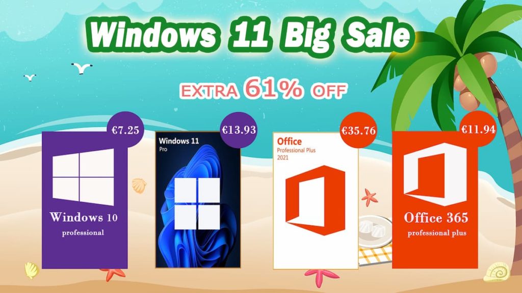 Windows 11 Big Sale, assim estão as chaves na MMORC