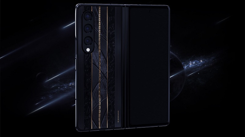 Caviar lança um Samsung Galaxy Z Fold4 com pedaços de meteoritos por quase 12.000 euros
