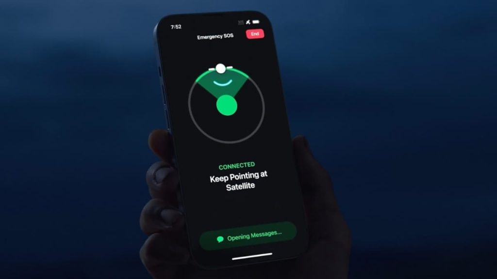 SOS de Emergência via Satélite do iPhone 14 chegou à Europa