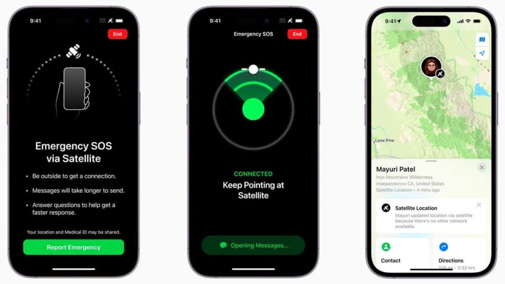 Ligação por satélite do iPhone 14 usa chip Qualcomm e componentes de RF com selo Apple