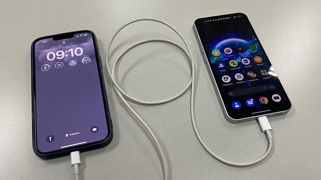 Nothing Phone (1) consegue carregar um iPhone? Sim!