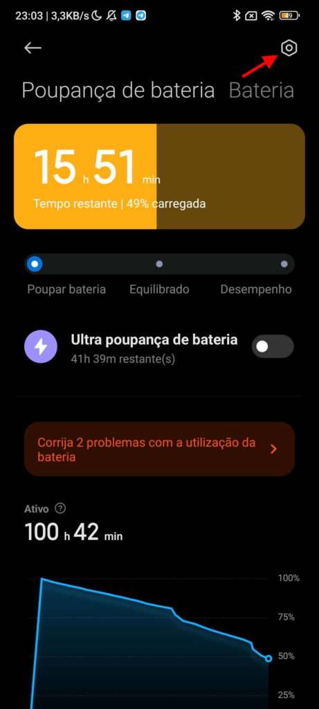 bateria Xiaomi poupar smartphone