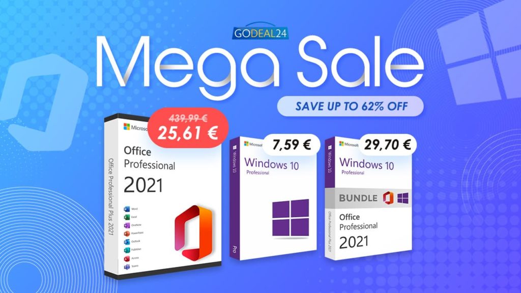 Como obter software bom e barato? Chave MS Office 2021 a €13,32 por PC!