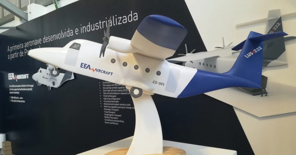 LUS 222: O avião português vai ser produzido em Ponte de Sor