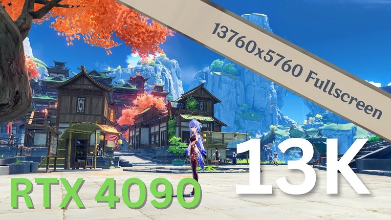 Gráfica RTX 4090 é a primeira que consegue executar jogos em 13K