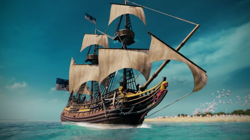 Primeiros navios já partiram para Tortuga – A Pirate’s Tale