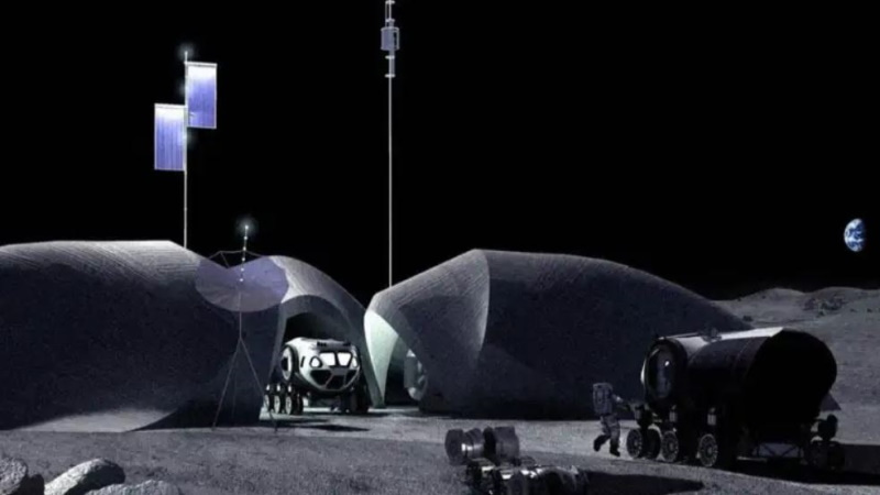 NASA quer criar uma base lunar impressa em 3D, a LINA
