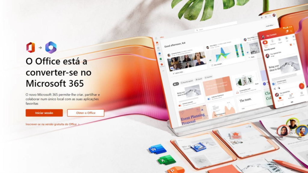Como será a app Microsoft 365? A Microsoft já mostrou mais do novo Office