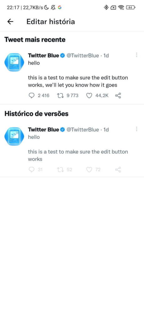 Twitter editar tweets novidades rede