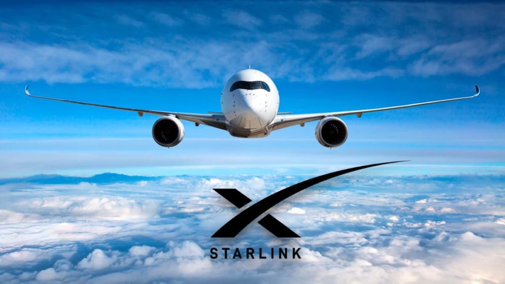 SpaceX Starlink Aviação foi lançado e vai fornecer até 350Mbps de internet nos aviões