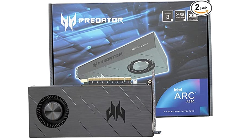 Gráfica Acer Arc A380 Predator aparece à venda na Amazon
