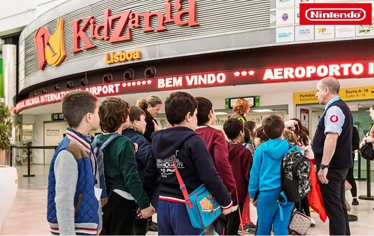 Natal da Kidzania ganha mais alegria com a Nintendo