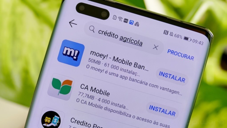 Maioria fazem as suas operações bancárias através da app do seu banco