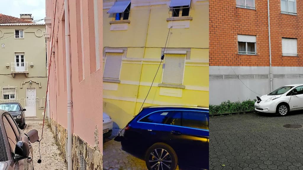 Carros elétricos: Há condutores a passar extensões nas janelas dos apartamentos?