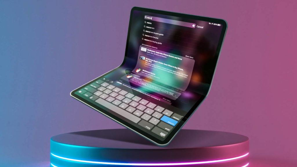 Apple poderá lançar iPad dobrável no 1.º trimestre de 2024