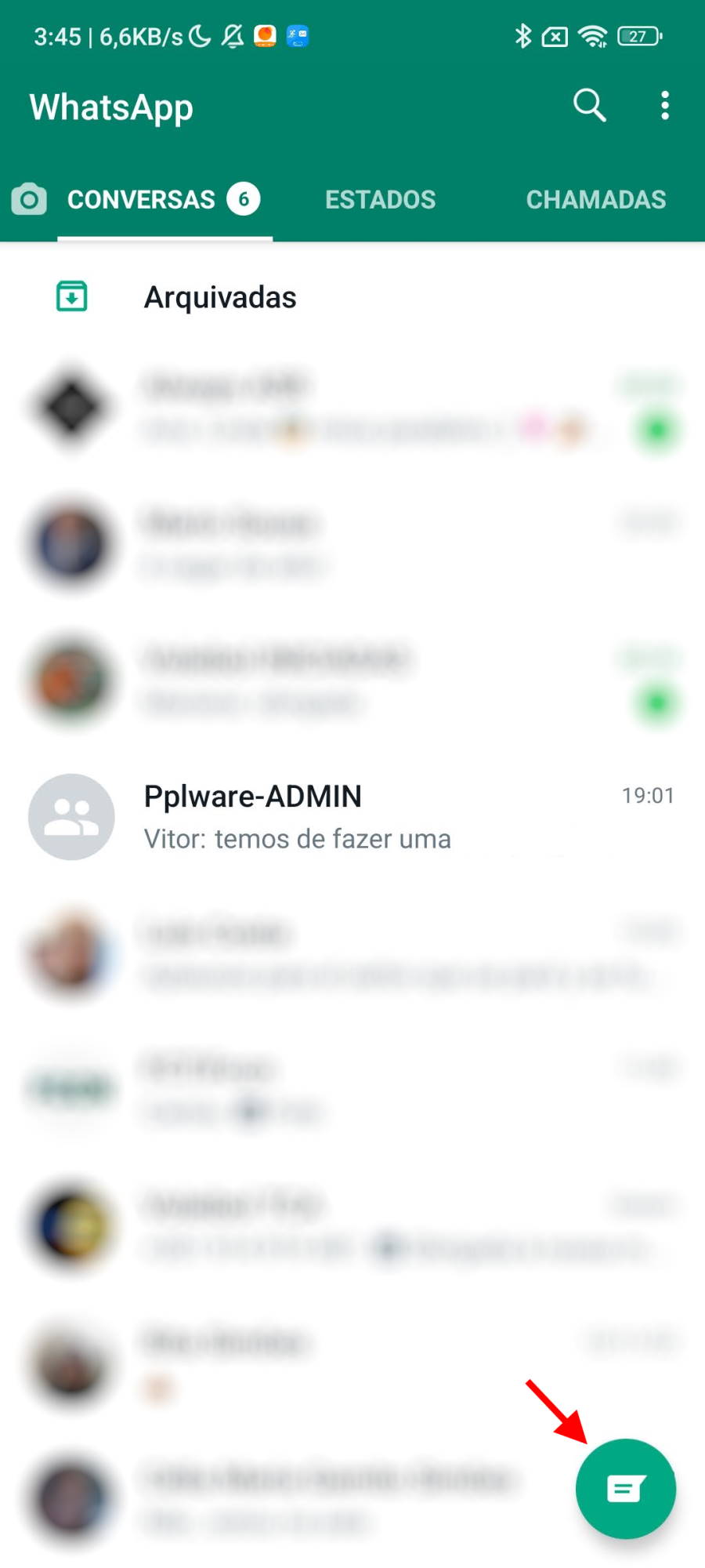 WhatsApp mensagens próprio novidade
