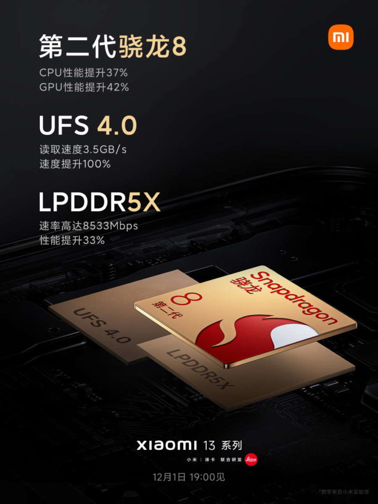 Xiaomi 13 smartphone iPhone 14 modelo