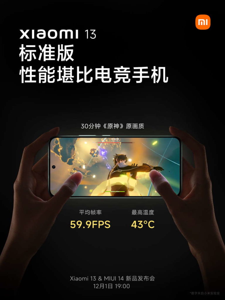 Xiaomi 13 smartphone iPhone 14 modelo