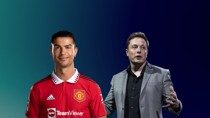 Ronaldo diz que vai desistir do futebol, porque Musk vai comprar o Manchester United. Será?