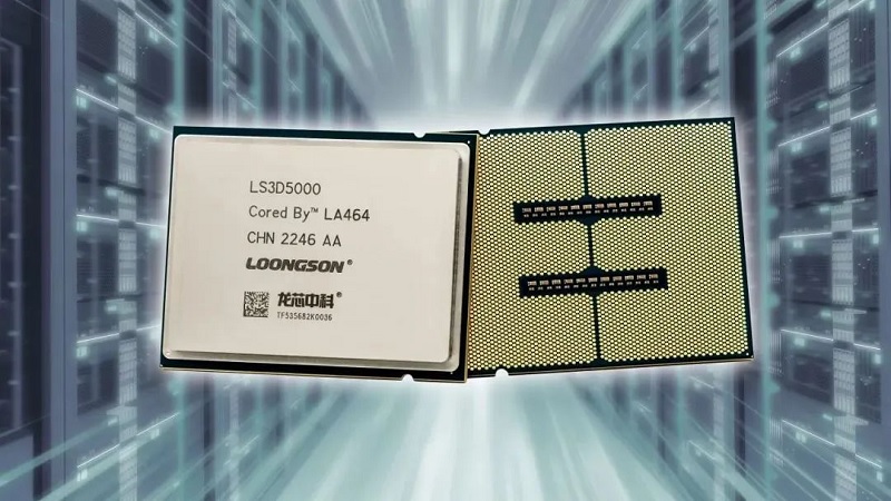 Loongson 3D5000: o CPU chinês de 32 núcleos para competir com a Intel e AMD