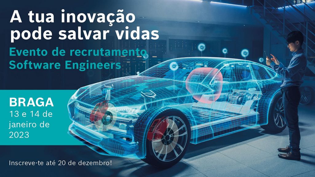 Bosch escolhe Braga para desenvolvimento de software para airbags e travões