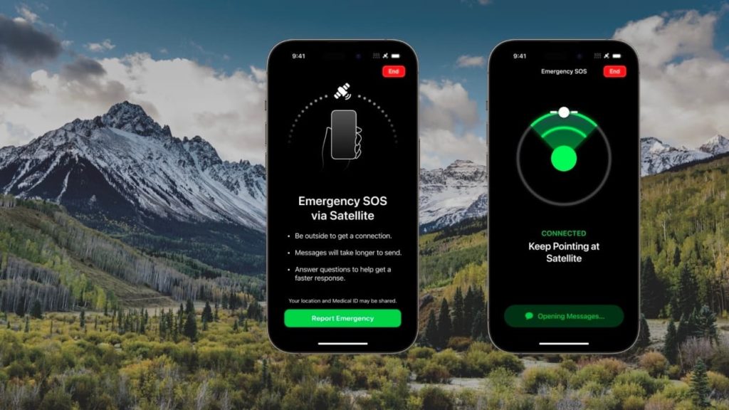 SOS Emergência via Satélite do iPhone 14 chega a Portugal este mês