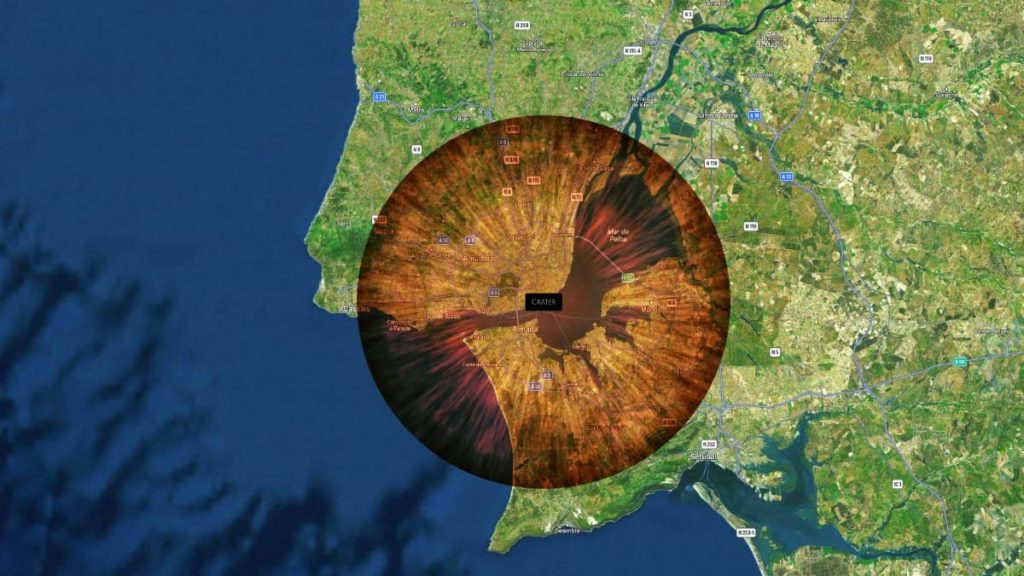 Isso é o que pode acontecer se um asteroide colidir com a sua cidade