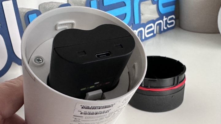 Imagem bateria da Câmara de Videovigilância TP-Link