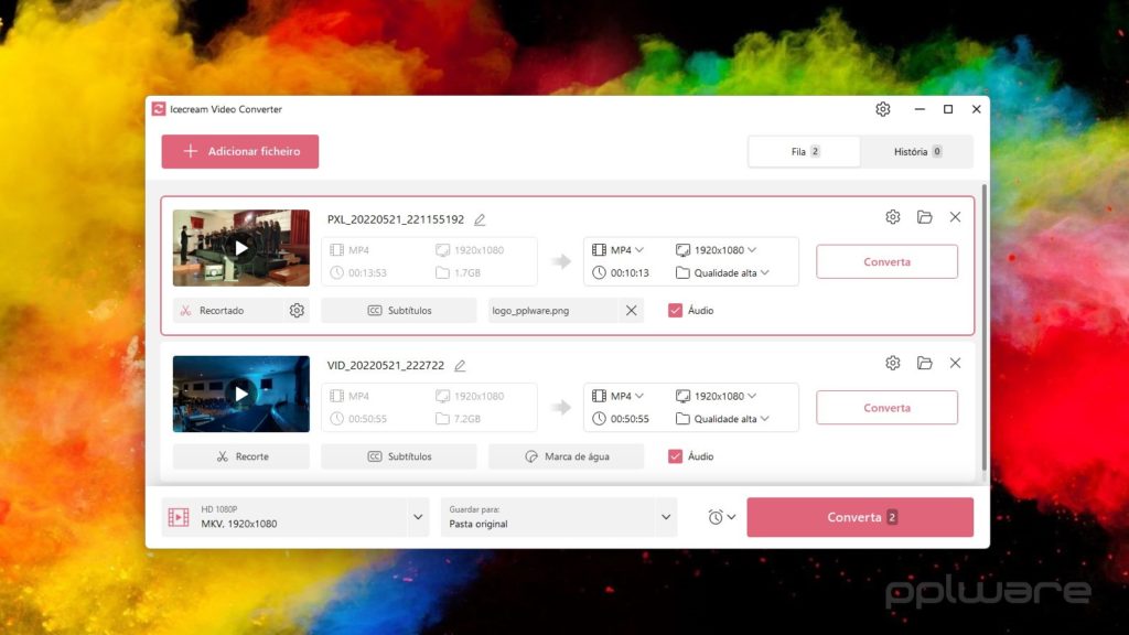 Precisa de converter vídeo? O Icecream Video Converter torna tudo muito simples… e gratuito