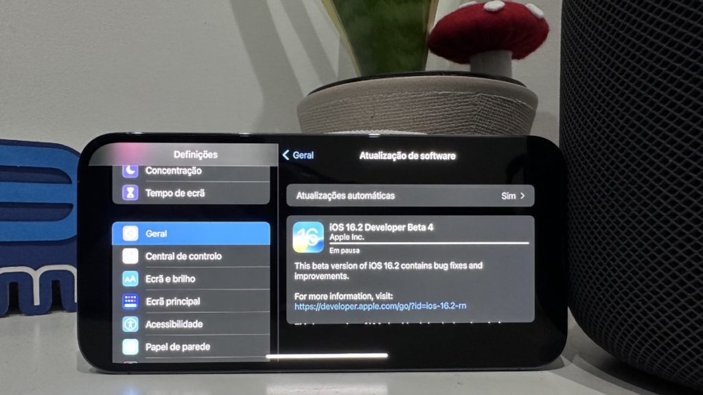 Apple lançou o iOS 16.2 beta 4 para programadores com pequenos novos detalhes