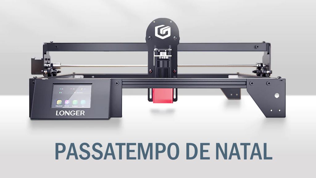 Passatempo de Natal: Ganhe uma máquina de gravação e impressão a laser Longer RAY5 5W