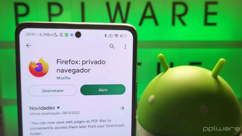 Dica: Gravar uma página web como PDF no Android? No Firefox já o pode fazer