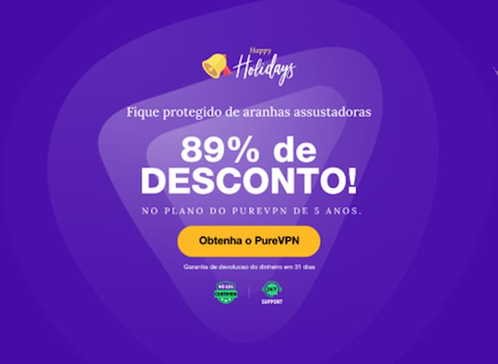 Celebre o seu Ano Novo com o plano exclusivo de 5 anos da PureVPN