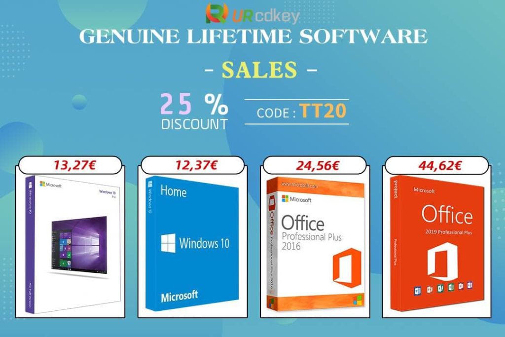 As melhores entradas: URCDKey com Office e Windows a preços de estrondo!