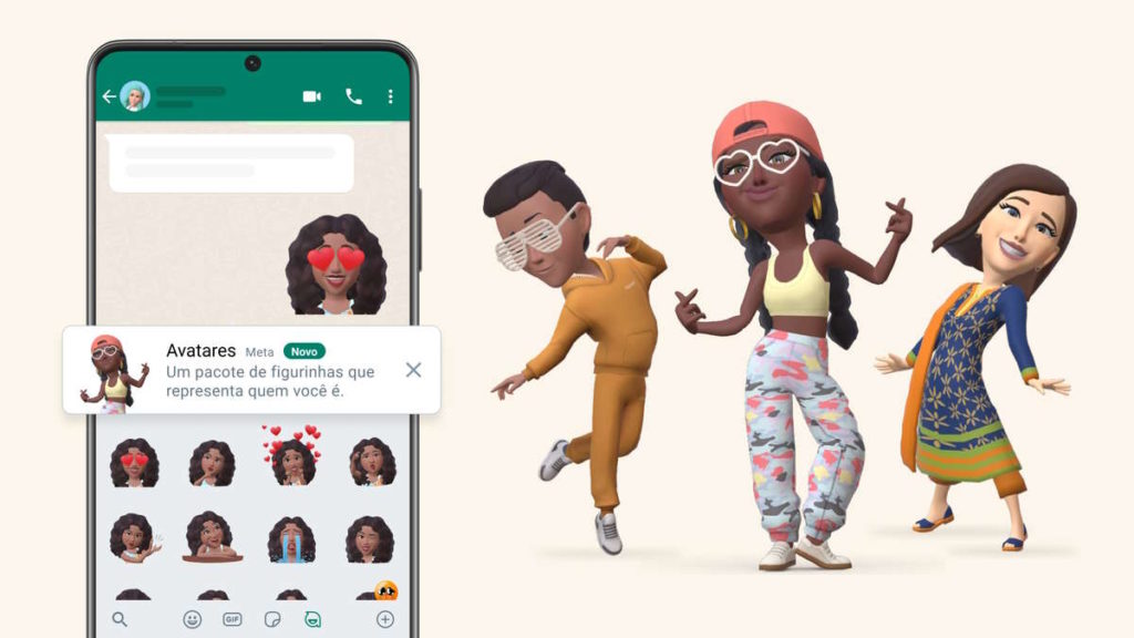 WhatsApp: Ainda mais personalização para se expressar! Agora já podemos usar os avatares