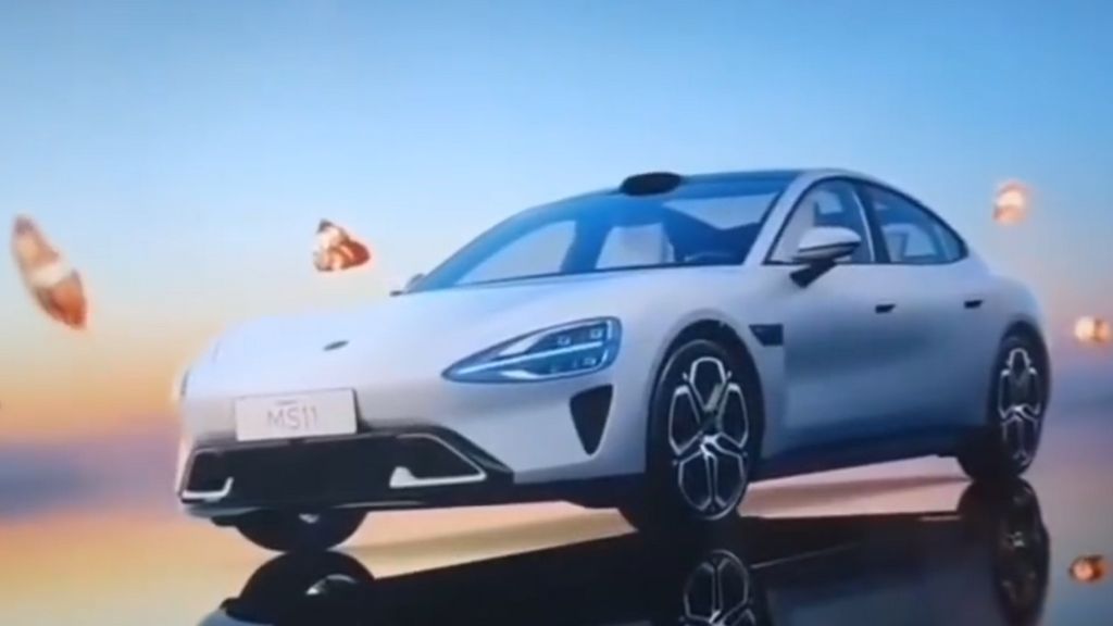 Xiaomi MS11 – O carro elétrico da Xiaomi já pode ser visto em vídeo