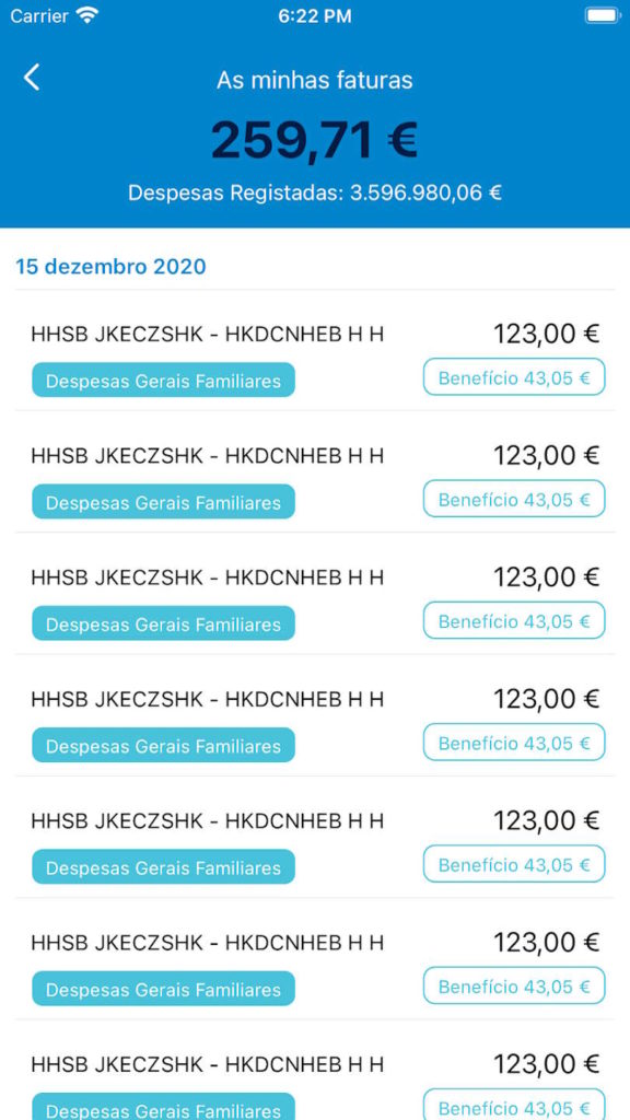 e-fatura faturas NIF app Android