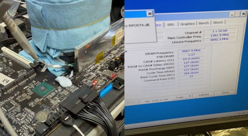 Memórias DDR5 batem recorde e alcançam uma frequência de 11.316 MHz