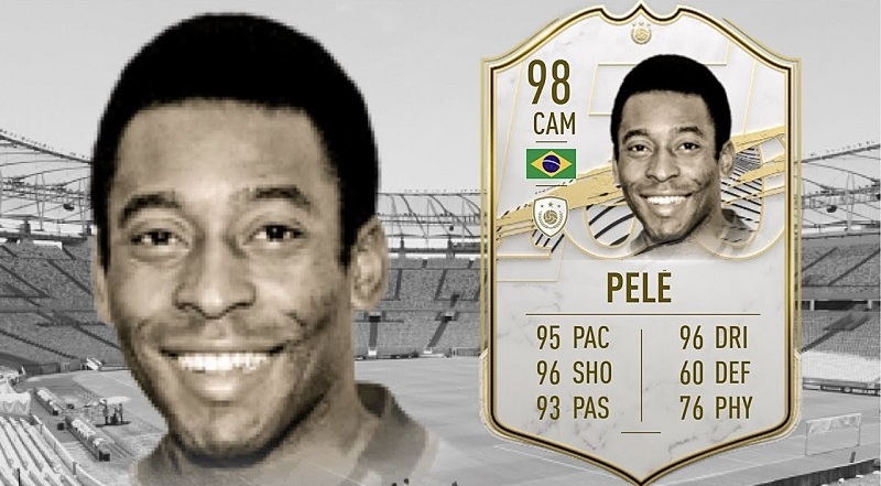 A “carta perfeita” do Pelé foi disponibilizada gratuitamente no FIFA 23