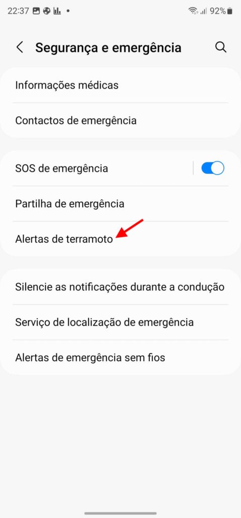 Android terremoto Google alertar proteger